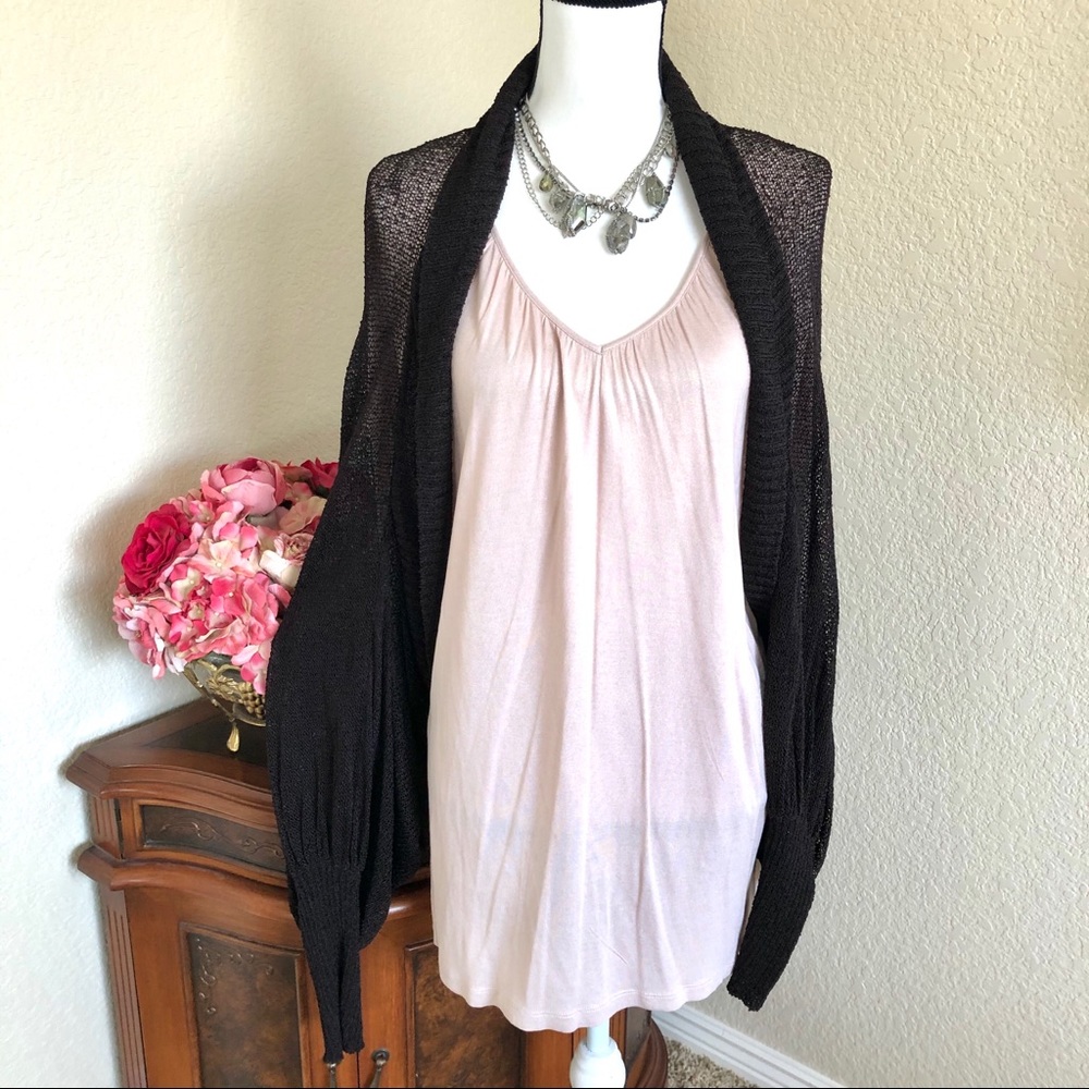 Arden B Lightweight Shrug Cardigan Sweater